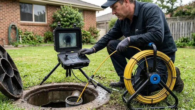 Sewer Line Camera Inspection